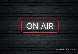 Business Neon Signs: On Air - LED Neon Sign