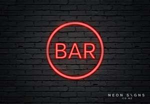 Business Neon Signs: Bar - LED Neon Sign