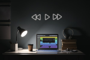 Products: Music Player Buttons - Perfect gift for any music lover