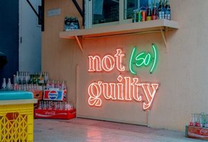 Products: Not (so) Guilty - Not So Guilty LED Neon Sign for your home