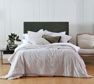 Products: MM Linen Hana Tea Quilt Optional Matching Eurocases