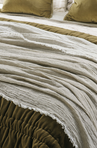 Products: Bianca Lorenne Leggera Thyme Throw-Blanket