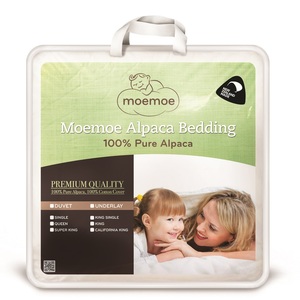 Products: MoeMoe 100 Percent Pure Alpaca Mattress Topper-Underlay 450gm