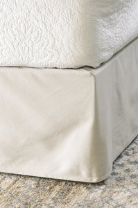 Bianca Lorenne - Heavy Cotton Drill Valance - Oatmeal