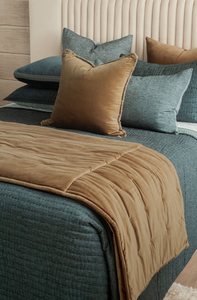 Products: Bianca Lorenne Anello Cedar Comforter Luxury Velvet Comforter NZ