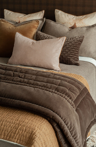 Products: Bianca Lorenne Mica Cocoa Comforter Luxury Velvet Comforter NZ