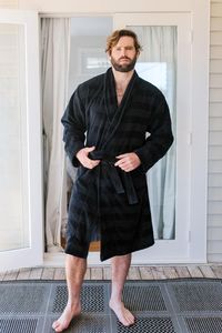 Products: Baksana Aiden Bathrobe Black