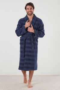 Products: Baksana Aiden Bathrobe Navy