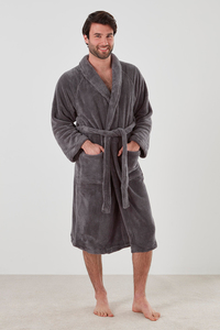 Products: Baksana Manor Robe Gunmetal