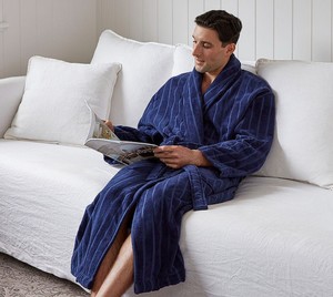Products: Baksana Relaxation Navy Robe