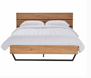 Bright Queen Bed Frame ( mattress not included ) – Nest Furniture