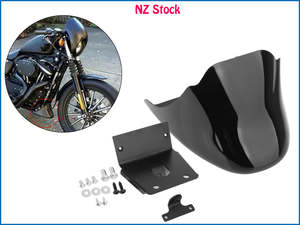 Body Work Fenders: Chin Spoiler Air Dam Fairing Cover for Harley Harley XL Sportster 883 1200