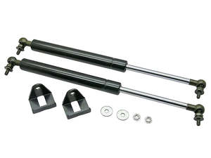 Gas Struts: 2 x Front Hood Bonnet Gas Struts for Nissan Navara D23 NP300 2015+
