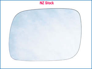 Mirrors: Heated Left Passenger Side Wing Mirror Glass for VW Touareg 2003-2006