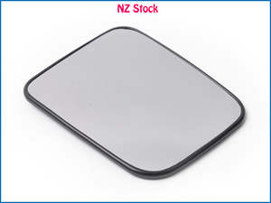 Mirrors: Heated Driver Side Wing Mirror Glass Fits Nissan Navara D22 97-15 Patrol Y61