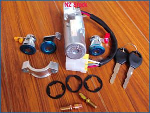Handles: Ignition Barrel Door Lock & Key Fit Nissan Navara D22 Datsun 720