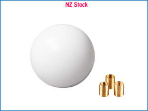 Short Shifters Shift Knobs Parts: Gear Knob, White Gear Shift Knob