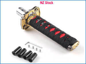 Short Shifters Shift Knobs Parts: Gear Knob, Universal Samurai Sword Gear Shift Knob