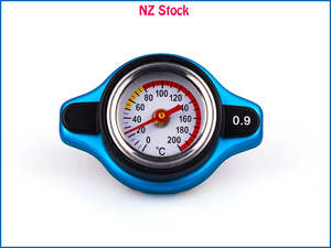 Thermostatic Radiator Cap Cover with Temp Gauge 0.9 Bar