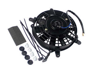 Radiators Cooling Systems: 24V 7" Pull / Push Radiator Fan with Mounting Kit