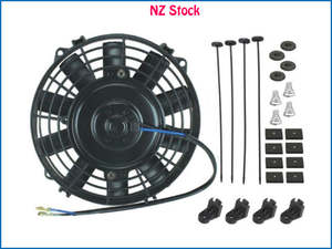 Radiators Cooling Systems: 12V 6" Pull / Push Radiator Fan w/ Mounting Kit Car Motorcycle