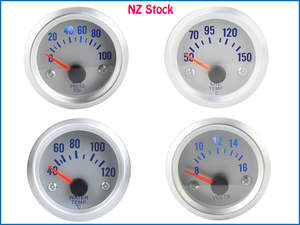 Oil Press Gauge / Oil Temp Gauge / Volt Gauge / Water Temp Gauge