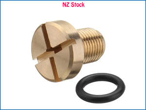 BMW Brass Radiator Bleed Screw 17111712788
