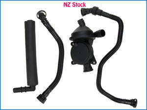Crankcase Breather Vent Velve & Hose Kit for BMW E46 E90 E91 E81 E83 X3 Z4 318i