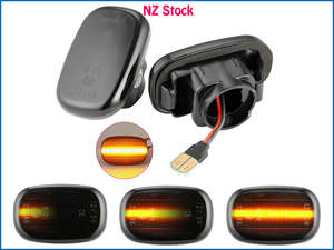 Toyota: Dynamic Side Indicators for Toyota Hilux N70 2005-2015