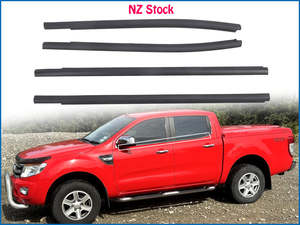 Rubber Door Window Belt Mould Set Seals for Ford Ranger PX XLT 2012-2021
