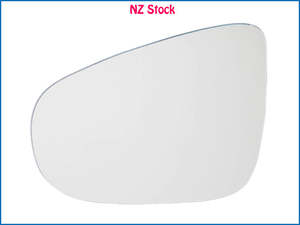 Heated Left Passenger Side Wing Mirror Glass for VW Golf MK6 5K0857521 2009+
