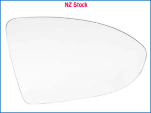 Right Driver Side Wing Mirror Glass for VW Golf MK7 MK7.5 12-20 w/ Heated Base