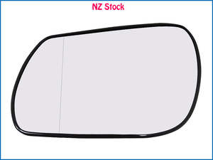 Mazda: Heated Left Passenger Side Wing Mirror Glass for Mazda 3 03-10 BK Mazda 6 03-08