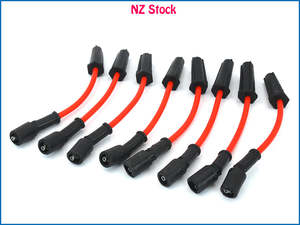 Chevrolet: 8pcs 10mm Ignition Spark Plug Wires Fits GM Chevy LSx LS1 LS2 LS3 LS6 LS7