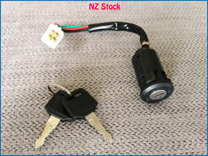 Pull Up Starter: 4 Wire Ignition Key Barrel Switch 50cc 110cc 125cc 250cc Pit Dirt Bike ATV Quad