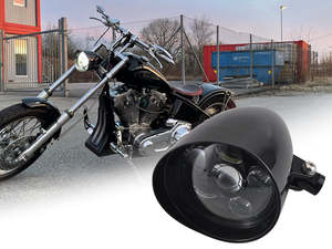 Light: 6" Motorcycle Headlight Fits Harley Bobber Chopper