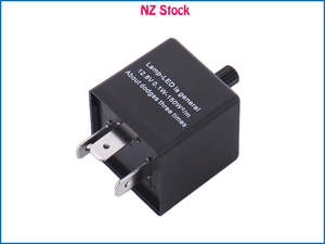 CF14 3 Pin Adjustable LED Indicator Relay Car Turn Signal Flasher