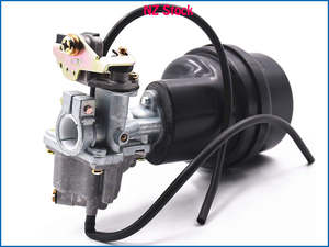 Carburetor: Carburetor & Air Filter Box Suzuki LT50 LT 50 JR50 LT-A50 Carb