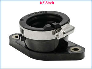 Carburetor: Intake Manifold Carburetor Boot for Honda Rancher 350 TRX350 00-06
