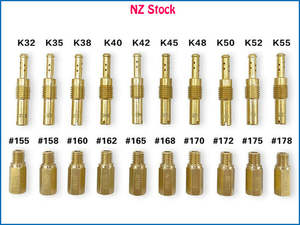 Carburetor Main Jets w/ Slow Pilot Jets x 20