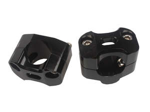 28mm Handlebar Risers Black - High Quality