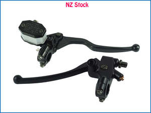 Grips: Brake Clutch Master Cylinder Lever for Suzuki GS125 GN125 GN250 GS250 DR200