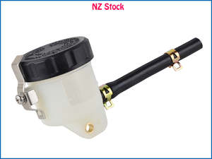 Grips: Brake Fluid Reservoir Tank Oil Cup for Kawasaki Ninja ZX10R ZX6R Suzuki GSXR 600