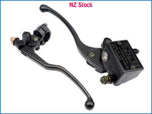 Grips: 7/8" Brake Clutch Master Cylinder Lever for Honda TRX 250 300 400 450 500 700
