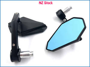 Motorcycle Mirrors: Bar End Mirrors