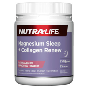 Nutra Life: Nutra-Life Magnesium Sleep + Collagen Renew
