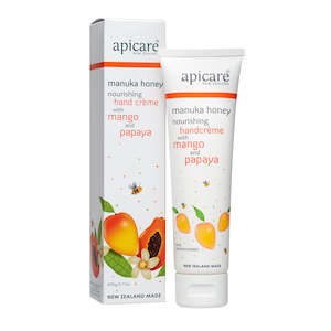 Apicare Manuka Honey Nourishing Handcreme with Mango & Papaya