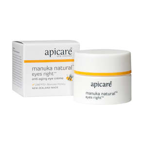 Apicare Manuka Natural Eyes Right Anti-aging Eye Creme