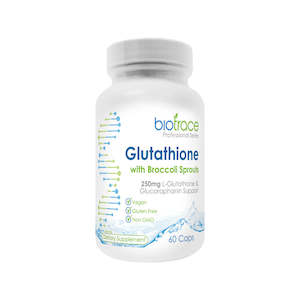 Biotrace: BioTrace Glutathione with Broccoli Sprouts 250mg