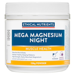 Ethical Nutrients Mega Magnesium Night Powder